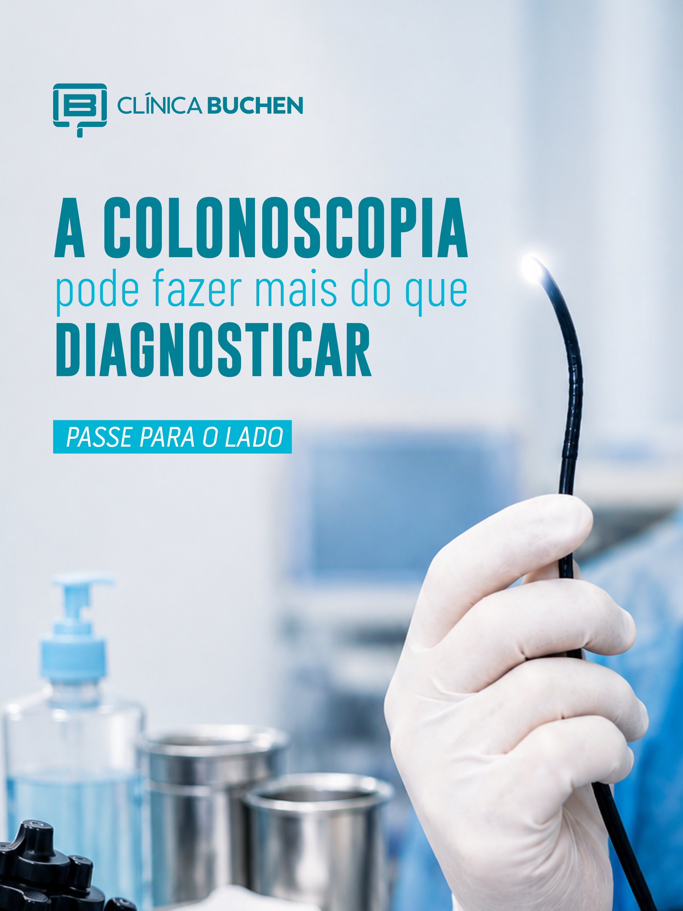 A colonoscopia pode fazer mais do que diagnosticar.